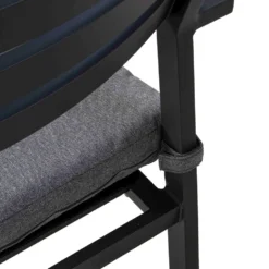 Giga Meubel Stapelbare Tuinstoel Aluminium Antraciet - Zithoogte 43cm - Stoel -Stijlvolle Tuinmeubelwinkel 05bb84e54dbf426998df670cd9ca00eb