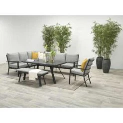 Garden Impressions Senja Lounge Dining Tuinstoel - Donker Grijs -Stijlvolle Tuinmeubelwinkel 1000003371 0103
