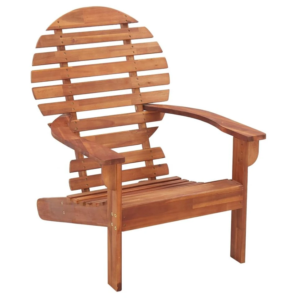 VidaXL Stoel Adirondack Massief Acaciahout 1 VidaXL Stoel Adirondack Massief Acaciahout