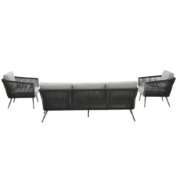 Garden Impressions Odessa Lounge Set 5-delig - Grijs 7 Garden Impressions Odessa Lounge Set 5-delig - Grijs -Stijlvolle Tuinmeubelwinkel 1000013869 0104