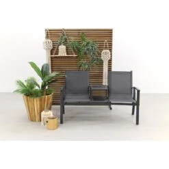 VDG Tete-a-Tete Aluminium Tuinbank Felix -Stijlvolle Tuinmeubelwinkel 1000031698 0102