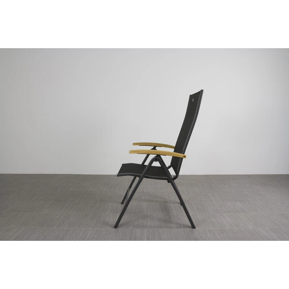 Hartman Roma Verstelbare Tuinstoel - Teak Armleuning 4 Hartman Roma Verstelbare Tuinstoel - Teak Armleuning - Afbeelding 4