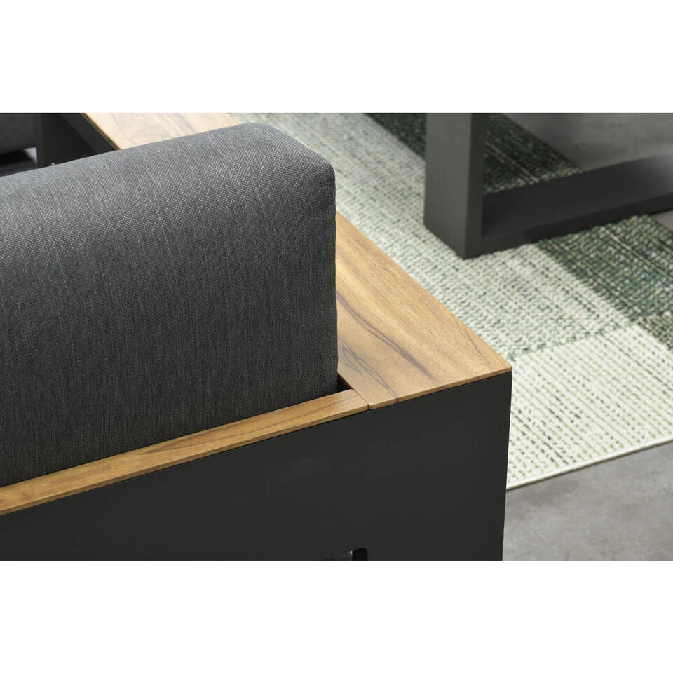 Garden Impressions Plaza Loungeset 4-delig - Sagres Sfeerhaard 3 Garden Impressions Plaza Loungeset 4-delig - Sagres Sfeerhaard - Afbeelding 3