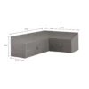 Madison - Hoes Voor Loungesets - 270 X 210 X 65 - Grijs