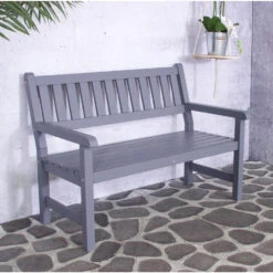 SenS-Line Bordeaux Tuinbank - Grenenhout - Grijs 5 SenS-Line Bordeaux Tuinbank - Grenenhout - Grijs -Stijlvolle Tuinmeubelwinkel 1000038274 0102