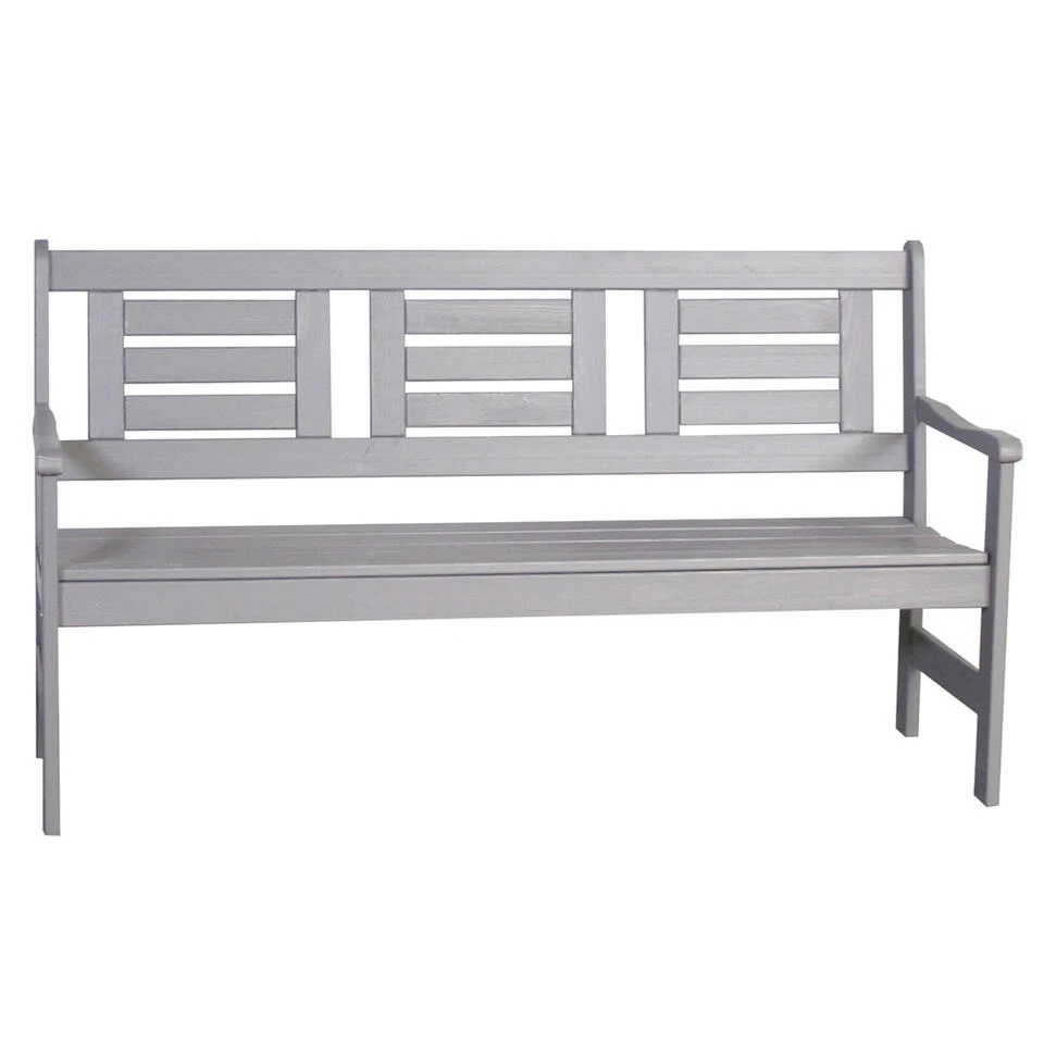 SenS-Line Boulogne Tuinbank - Grenenhout - Grijs 1 SenS-Line Boulogne Tuinbank - Grenenhout - Grijs