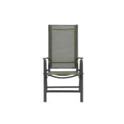 Garden Impressions Santos Tuinstoel Verstelbaar - Mos Groen -Stijlvolle Tuinmeubelwinkel 1000040801 0104