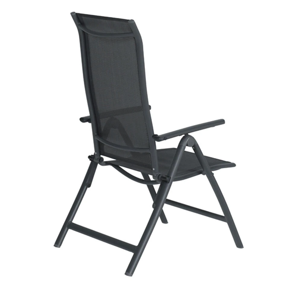 Garden Impressions Santos Verstelbare Tuinstoel - Donker Grijs 4 Garden Impressions Santos Verstelbare Tuinstoel - Donker Grijs - Afbeelding 4