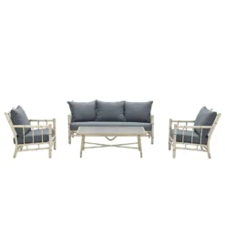 Garden Impressions Tabor Loungeset 4-delig - Mystic Grey