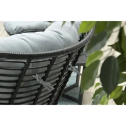 Garden Impressions Melfort Relax Loungestoel - Zwart -Stijlvolle Tuinmeubelwinkel 1000042208 0104