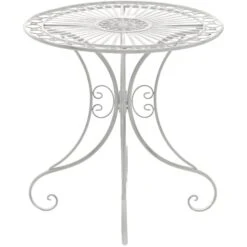 Clp Tuintafel Hari Antiek Wit
