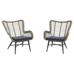 Jasmine Loungestoelen Set - Natural