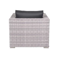 Garden Impressions Tennessee Lounge Stoel - Licht Grijs -Stijlvolle Tuinmeubelwinkel 1000052347 0103