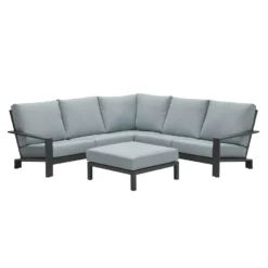 Garden Impressions Coba Lounge Set 4-delig - Mint Grey