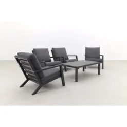 VDG Atlanta Stoel Loungeset - 5 Delig -Stijlvolle Tuinmeubelwinkel 1000052984 0102