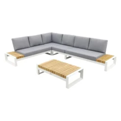 Taste Matisse Loungeset - Wit - 5 Delig
