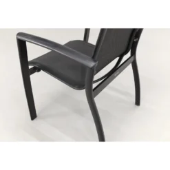Kettler Legato Curve Stapelstoel - Antraciet -Stijlvolle Tuinmeubelwinkel 1000053220 0102