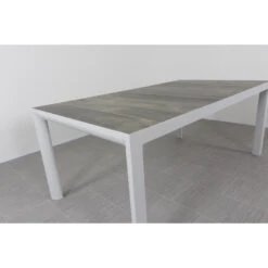Kings Tuintafel Light Grey - 180x100 Cm -Stijlvolle Tuinmeubelwinkel 1000053233 0102