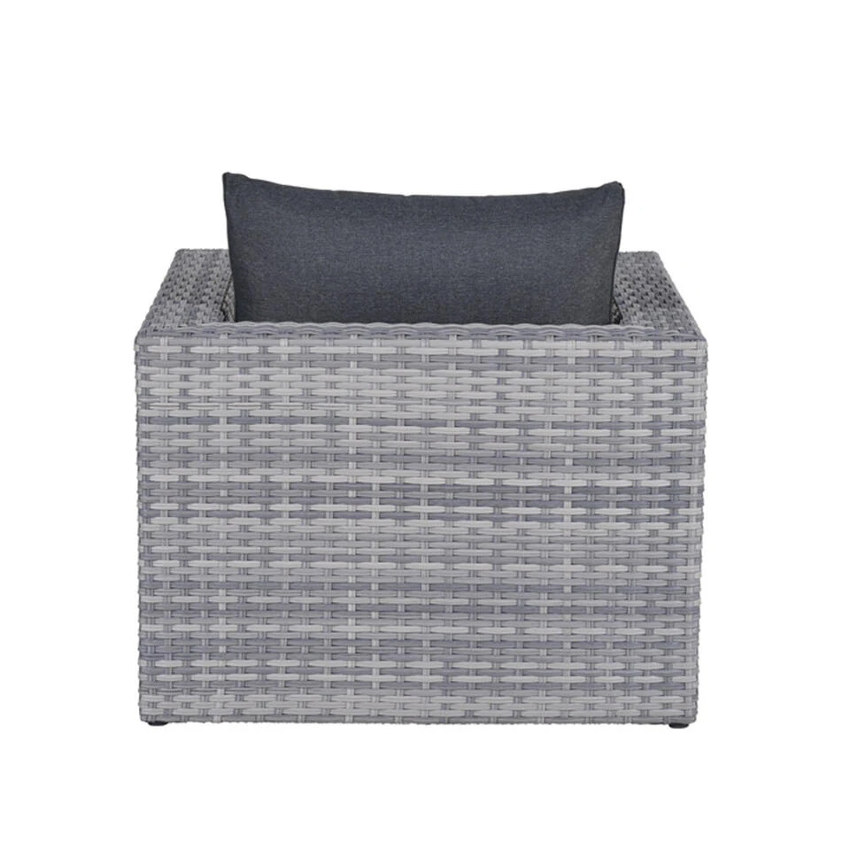 Garden Impressions Carlo Lounge Tuinstoel - Licht Grijs 3 Garden Impressions Carlo Lounge Tuinstoel - Licht Grijs - Afbeelding 3