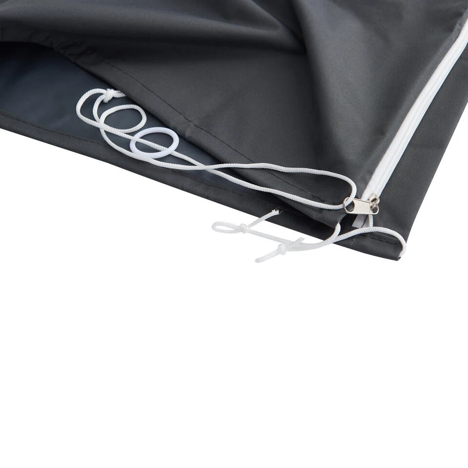 ACAZA Beschermhoes Voor Zweefparasol - Met 300 Cm Doorsnede - Donkergrijs 4 ACAZA Beschermhoes Voor Zweefparasol - Met 300 Cm Doorsnede - Donkergrijs - Afbeelding 4