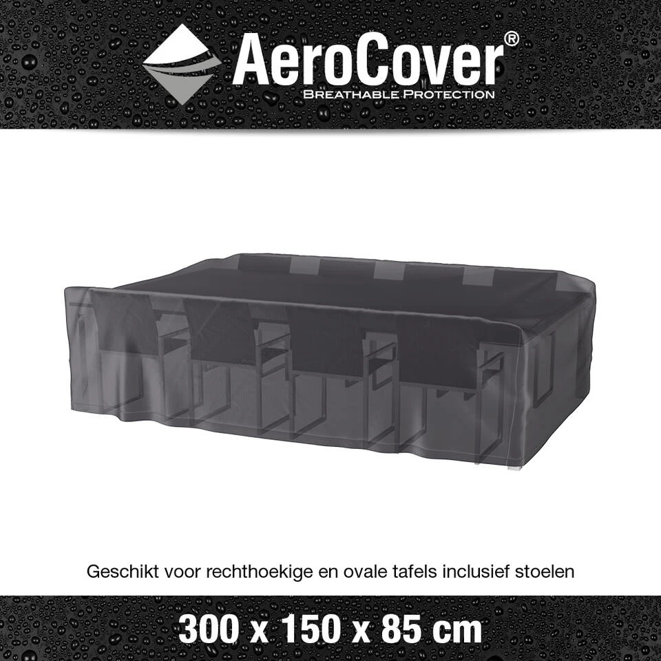 Aerocover Tuinsethoes - 300x150x85 Cm 2 Aerocover Tuinsethoes - 300x150x85 Cm - Afbeelding 2