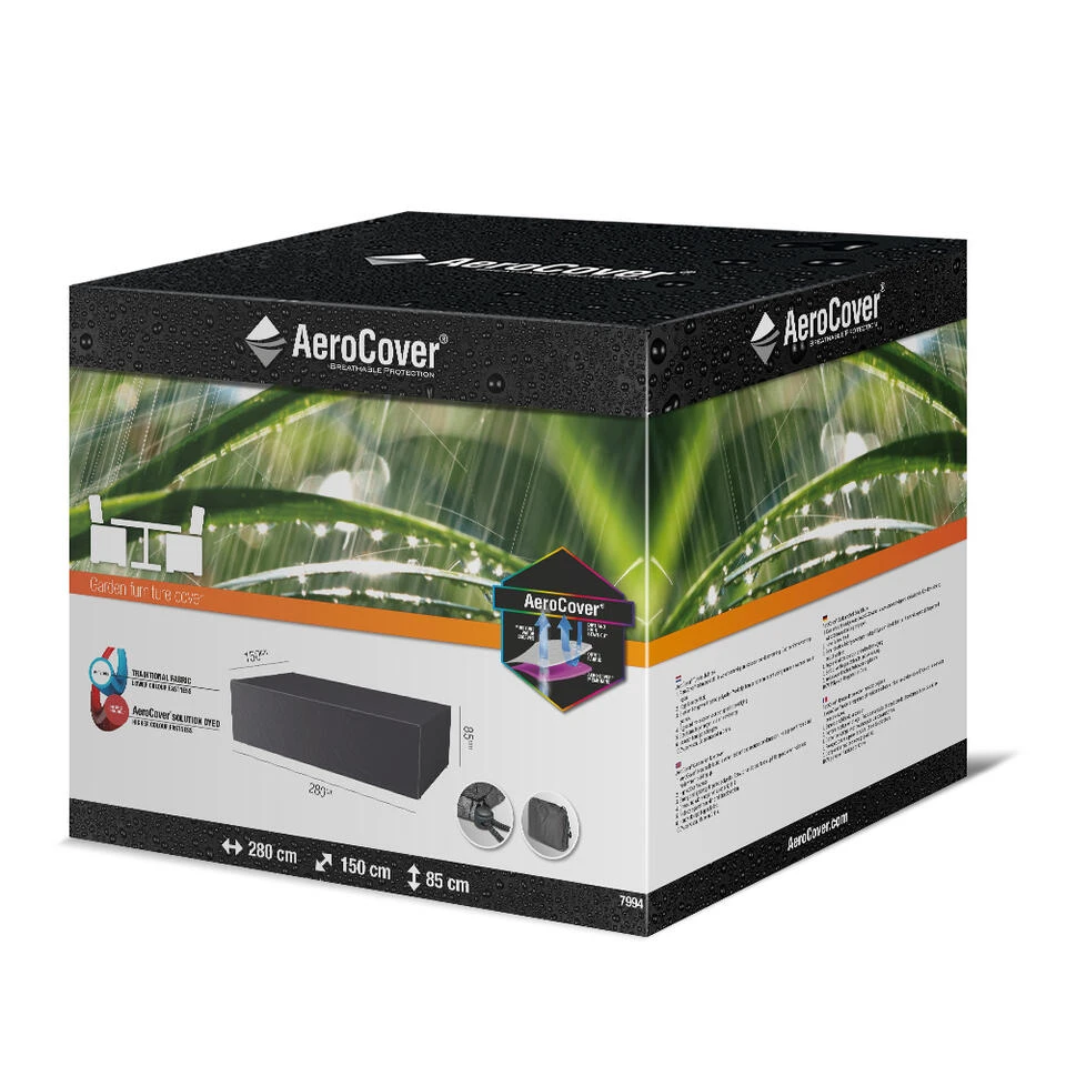 Aerocover Tuinsethoes - 280x150x85 Cm 3 Aerocover Tuinsethoes - 280x150x85 Cm - Afbeelding 3