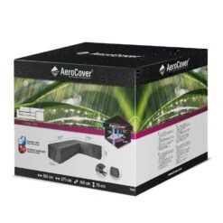 Aerocover Loungesethoes L-vorm 355x275 Cm - Rechts -Stijlvolle Tuinmeubelwinkel 1000073211 0102