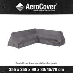 Aerocover Platform Loungesethoes 255x255 Cm -Stijlvolle Tuinmeubelwinkel 1000073220 0102