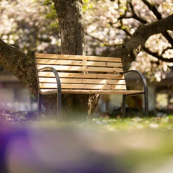 Tectake - Tuinbank - 123x 64x 82 Cm - Hout -Stijlvolle Tuinmeubelwinkel 1000078026 0102