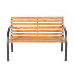 Tectake - Tuinbank - 123x 64x 82 Cm - Hout -Stijlvolle Tuinmeubelwinkel 1000078026 0103