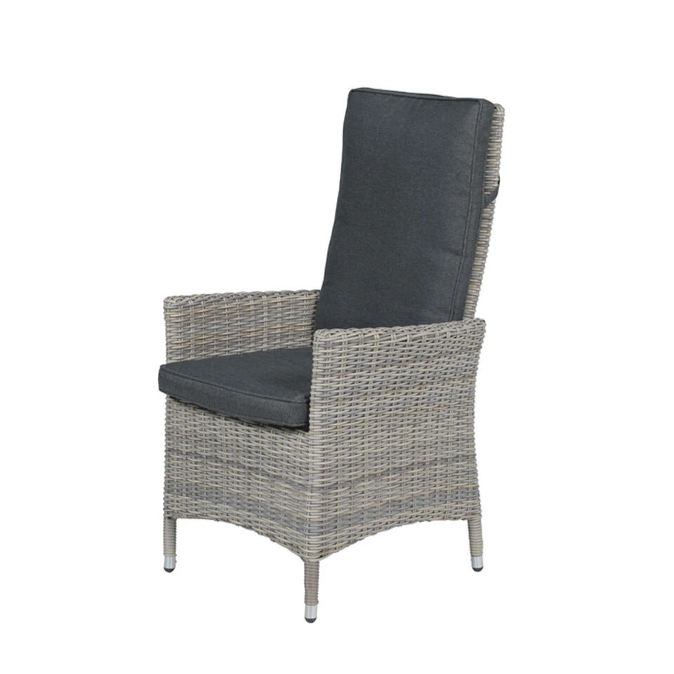 Garden Impressions Collin Verstelbare Tuinstoel - Vintage Willow 3 Garden Impressions Collin Verstelbare Tuinstoel - Vintage Willow - Afbeelding 3