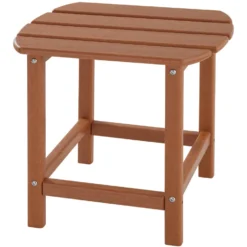 Tectake - Tuinstoel Janis Met Tafel - Houtlook - Bruin 7 Tectake - Tuinstoel Janis Met Tafel - Houtlook - Bruin -Stijlvolle Tuinmeubelwinkel 1000078035 0103