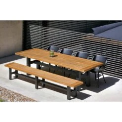 Hartman Yasmani Bank - 300x47 Cm. - Black -Stijlvolle Tuinmeubelwinkel 1000084622 0102