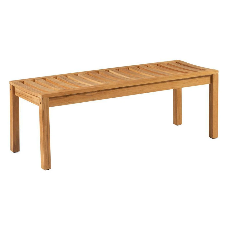 Exotan 2-Zits Tuinbankje Comfort - Teak - Naturel - 44x120x45 1 Exotan 2-Zits Tuinbankje Comfort - Teak - Naturel - 44x120x45