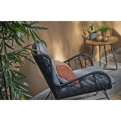 Exotan Loungestoel Outdoor Grace - Touw - Antraciet - Set Van 2 -Stijlvolle Tuinmeubelwinkel 1000089221 0102