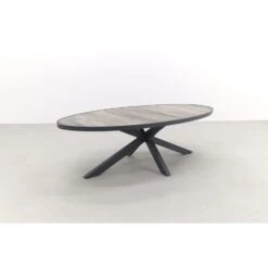 VDG Silva Ovale Tuintafel - Houtlook - 240 X 115 Cm 6 VDG Silva Ovale Tuintafel - Houtlook - 240 X 115 Cm -Stijlvolle Tuinmeubelwinkel 1000093383 0102