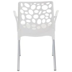 Bravo Stapelstoel Plastic - Kunststof - Wit -Stijlvolle Tuinmeubelwinkel 1000093882 0103