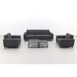 Boavista/Royalty Stoel-bank Loungeset - Sooty - 5-delig -Stijlvolle Tuinmeubelwinkel 1000094294 0102