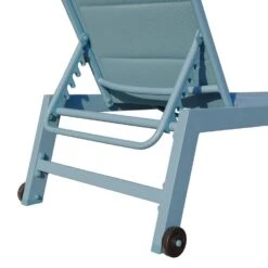 Happy Garden Zonnebedden BARBADOS - Blauw - Aluminium -Stijlvolle Tuinmeubelwinkel 1000096705 0103