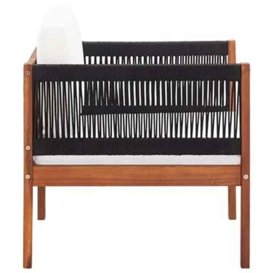 VidaXL Tuinstoelen 2 St Massief Acaciahout 4 VidaXL Tuinstoelen 2 St Massief Acaciahout - Afbeelding 4