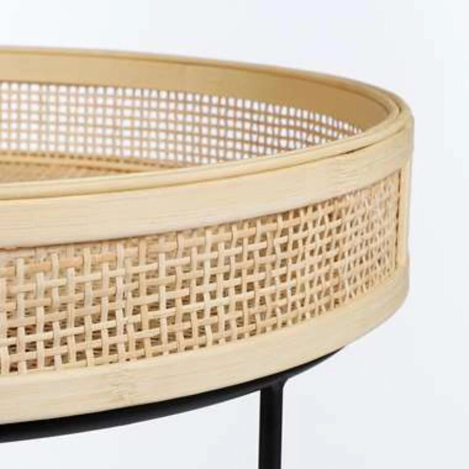 Mica Decorations Leandro Bijzettafel Set Zwart 2 Mica Decorations Leandro Bijzettafel Set Zwart - Afbeelding 2