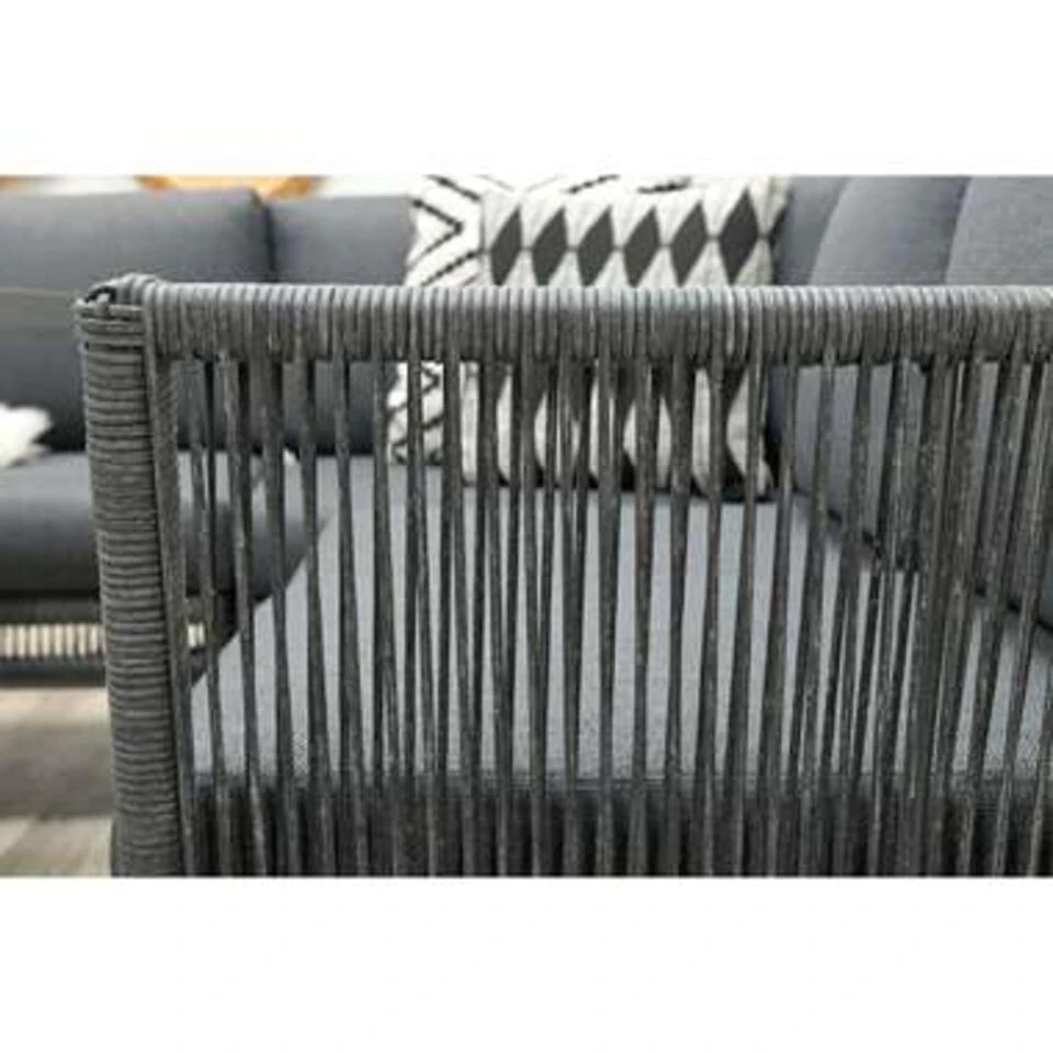 Garden Impressions Magday Lounge Dining Set 4-delig - Grijs 3 Garden Impressions Magday Lounge Dining Set 4-delig - Grijs - Afbeelding 3