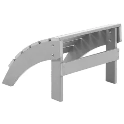 Beliani Voetenbankje ADIRONDACK - Grijs Kunsthout -Stijlvolle Tuinmeubelwinkel 1a21fa97ee944b2e82d3225285fdf48c