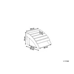 Beliani Voetenbankje ADIRONDACK - Lichte Houtkleur Kunsthout -Stijlvolle Tuinmeubelwinkel 1cb65d89849d4e14a3c2ea8858ffd361 2