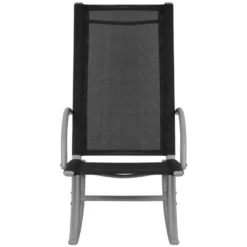 VidaXL Tuinschommelstoelen 2 St Staal En Textileen Zwart -Stijlvolle Tuinmeubelwinkel 3dd6806c4a5c4d28940c3e2864a4bb1b