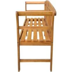 VidaXL Tuinbank 157 Cm Massief Acaciahout -Stijlvolle Tuinmeubelwinkel 4580a39f6baa4e17b33bf74202da3240