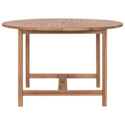 VidaXL Tuintafel Ø110x75 Cm Massief Teakhout -Stijlvolle Tuinmeubelwinkel 45b3e1f2430a47c5bdeb1b538b4b9a5f