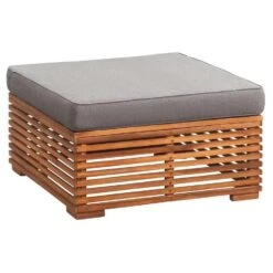 Le Sud Hocker Cèvennes - Bruin - 30x72x72 Cm 6 Le Sud Hocker Cèvennes - Bruin - 30x72x72 Cm -Stijlvolle Tuinmeubelwinkel 50104003 0330