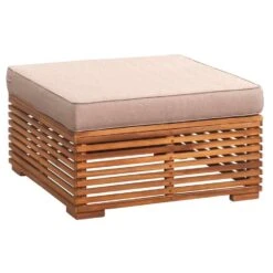 Le Sud Hocker Cèvennes - Bruin - 30x72x72 Cm 7 Le Sud Hocker Cèvennes - Bruin - 30x72x72 Cm -Stijlvolle Tuinmeubelwinkel 50104003 0331