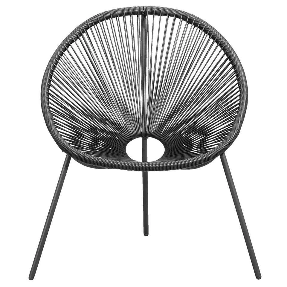 Loungestoel Formentera - Antraciet 2 Loungestoel Formentera - Antraciet - Afbeelding 2